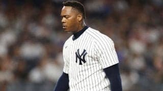 【MLB】人類最速左腕チャップマンに“戦力外”の危機　NY紙伝える「ヤンキースが熟考」