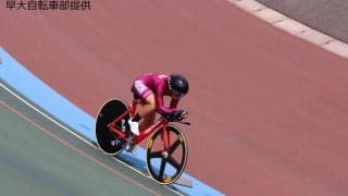 悪天候の中行われたインカレ　３選手が表彰台に