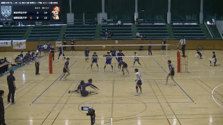 関東大学バレーボール連盟 男子1部秋季リーグ戦 Bコート【見逃し配信】