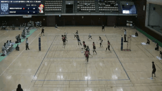 関東大学バレーボール連盟 女子1部秋季リーグ戦 Aコート【見逃し配信】