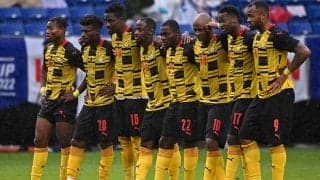 6月に日本と対戦したガーナのW杯ユニ、ホームは胸に黒い大きな星、アウェイは黄色から赤に大胆カラーチェンジ