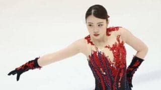 紀平梨花がケガに苦しむもさすがの演技。復帰戦では「ガックシ」も「焦らず、全日本に焦点」