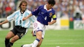 国際Ａマッチ122試合を誇る井原正巳の日本代表ベストゲーム「涙が出そうになるくらいの感覚でピッチに立った」