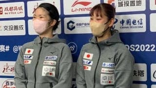 「Wみゆう」が中国で調整　20歳長崎「最近で一番いい」18歳木原「早く試合したい」【世界卓球】