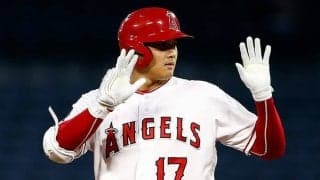 【MLB】大谷翔平に「粉砕されたことに気付いた」　HRじゃないのに外野手遅れる衝撃打