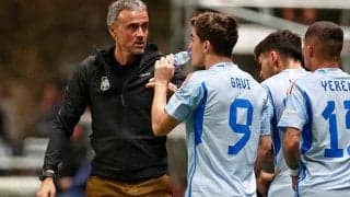 W杯で日本とも対戦するスペインは24名で臨む？ ルイス・エンリケ監督がユーロに続く可能性を示唆