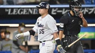 ヤクルト村上、11試合本塁打なし　3試合無安打、申告敬遠にブーイングも