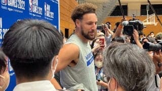 ウォリアーズ名手が新たな日本語習得に歓喜「コンニチハ、アリガトウ…これで3つ目だ」