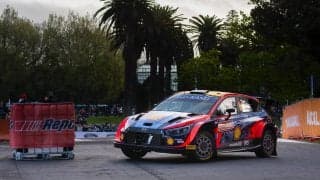 WRCニュージーランド：オープニングのスーパーSSはヒョンデのオィット・タナックがトップ、勝田貴元は4番手