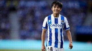 ｢雰囲気の良さを感じる｣! 久保建英がソシエダに合流で｢チームメイトから洗礼｣!! ジローナ戦へ向けて始動するも、