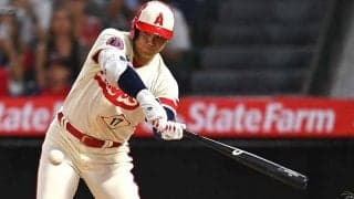 【MLB】大谷翔平が2試合ぶりマルチ　40度目は自己最多タイ、技あり適時打＆快足内野安打