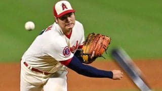 【MLB】大谷翔平は「これまで見た中で最も圧倒的だった」　8回2死までノーノーを監督代行激賞