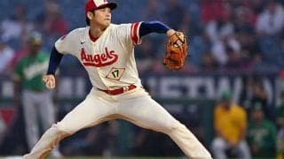 【MLB】大谷翔平は「群を抜いていた」　無双投球を“相棒”絶賛「どんどん良くなることに驚く」