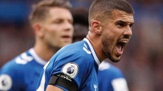 古巣リバプール戦で盛大にゴール祝ったエバートンDF「現在のクラブに全てを捧げる」