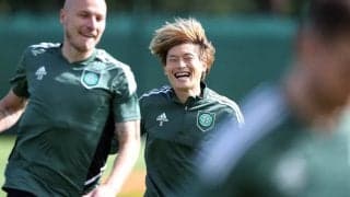 日本代表の古橋亨梧・前田大然・旗手怜央3選手がセルティックに合流!! ｢みんな元気で安心｣と反響の｢練習風景動画｣