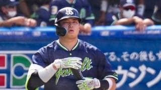 村上宗隆、14試合＆57打席ノーアーチ　3冠キープも…日本選手最多56号へ残り2試合