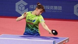 20歳・長崎美柚に「スター誕生」の声　世界卓球で圧巻の強さ、SNS騒然「人気出そう」