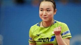 伊藤美誠、試合直前にモグモグしていた干し芋がSNS話題「流行りそう」「食べてるw」【世界卓球】