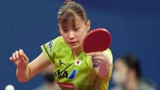 20歳・長崎美柚、デビュー戦快勝の裏に先輩の言葉「冗談入れてアドバイスしてくれた」【世界卓球】