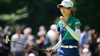 17歳馬場咲希が10位に浮上　ローアマ争い首位も気にせず、最終日は「アンダー出したい」