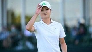 3位森田遥が珍告白　前日は「夢の中でもゴルフ、でも警察官2人が…」難コースに頭悩ませ