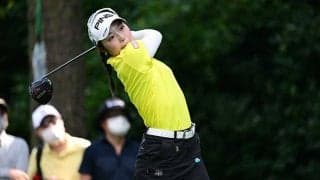 19歳が起死回生の超イーグル　踏み止まった新人・佐久間朱莉「ダボ帳消しだ～と…」
