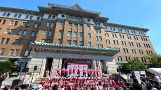 「1Month to go! RALLY JAPAN!」が愛知県庁前で開催