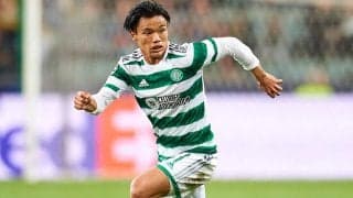 美しすぎる！日本代表で出番なく帰った旗手怜央が豪快ミドル弾で今季初ゴール！