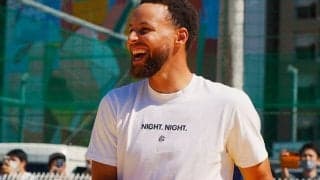 カリーが天王洲と新宿に姿を現す…『カリーコート』とアンダーアーマーのストアを訪問