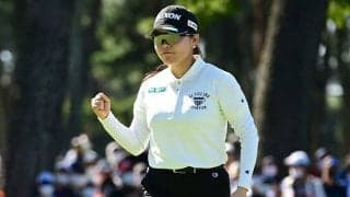 勝みなみ、史上3人目の日本女子OP連覇！　超難関コースで逆転V、ローアマは17歳馬場咲希