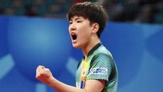 【世界卓球】第1試合 エース張本智和が勝利 ルーマニアに先制！