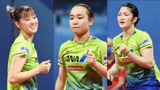 【世界卓球】最強日本女子 東欧の古豪スロバキアを完封！