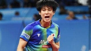 【世界卓球】第1試合 全日本王者の戸上隼輔が先勝！日本の初陣を飾る
