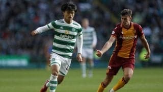 旗手怜央がセルティックで「衝撃ゴラッソ」を突き刺す! 「代表で見たかった」の声も挙がった「弾丸ミドル」