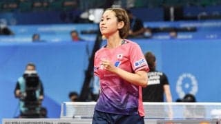 【世界卓球】初出場のカットマン佐藤瞳 ポーランド女王に完勝 日本、勝利まであと1勝