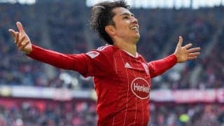 田中碧が今季初ゴールで勝利に導く活躍！ アペルカンプ真大のクロスを技ありで合わせる！