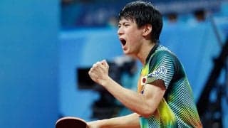 卓球ニッポン勝利の裏に猪木さんの言葉　全日本王者・戸上隼輔「迷わず行けよ、です」【世界卓球】