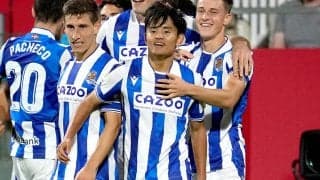 「上手過ぎ」「泣けてくる」久保建英の技ありゴール＆アシストにファン称賛「めちゃくちゃ良いシュート」