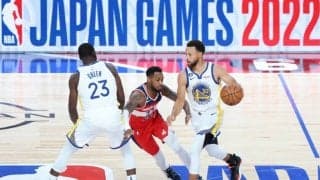 ウォリアーズの日本滞在記…カリーは相撲、プールはハリネズミ、ワイズマンは侍体験