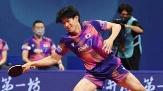 【世界卓球】日本先制を許す 全日本王者・戸上隼輔 香港のエースにストレート負け
