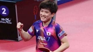 日本男子、香港撃破でGL単独首位に浮上　圧巻2勝の張本智和「昨日のリベンジできた」【世界卓球】