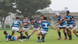 相手に隙を与えぬ攻撃力で日体大を圧倒！