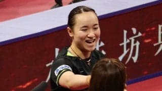 卓球ニッポン女子、破竹の3連勝！　無敗の伊藤美誠は辛め採点「3割くらい（笑）」【世界卓球】