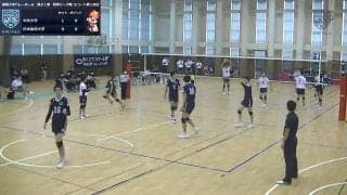 関東大学バレーボール連盟 男子1部秋季リーグ戦 Bコート【見逃し配信】