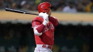 【MLB】大谷翔平、キャリア最長18戦連続安打に更新　5回に188キロ適時二塁打、35号に期待