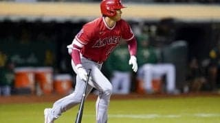大谷翔平、１８８キロの高速二塁打で自己最長１８試合連続安打！現地実況も興奮「ショウヘイにクラッシュされた！！」