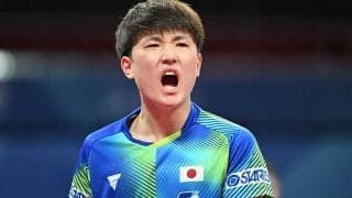 卓球ニッポン男子、4戦全勝でGL首位突破！　エース張本連日の2勝、ハンガリーを3-1撃破【世界卓球】