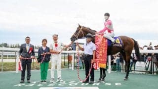 【白山大賞典】藤岡康「早めの競馬を意識した」ケイアイパープルが交流重賞2勝目