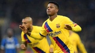 「バルセロナ10番」が17歳40日で決めた「CL最年少ゴール」に注目高まる! 再び「インテル戦」で得点を奪えるか