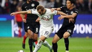 フランクフルトvsスパーズの初戦はゴールレス！　鎌田大地＆長谷部誠はフル出場で奮闘《CL》